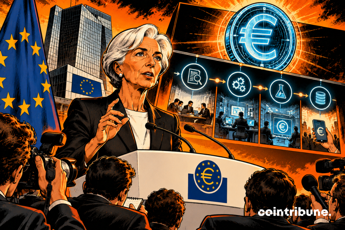 Euro numérique : Christine Lagarde confirme le lancement des premiers tests en 2027