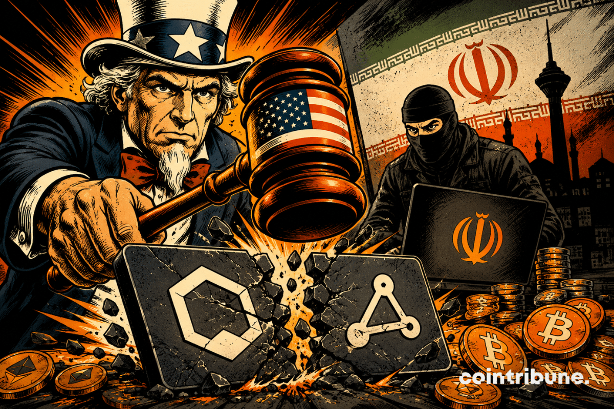 Sanctions américaines contre Shelbit et Aban Tether : focus sur deux plateformes crypto accusées de soutenir l’Iran