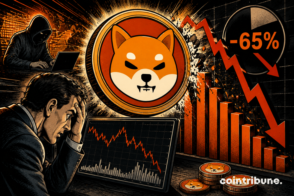 Shiba Inu : Baisse significative de 65 % des flux sortants sur les plateformes d’échange